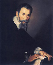 Claudio Monteverdi, slika Bernarda Strozzija iz 1640.