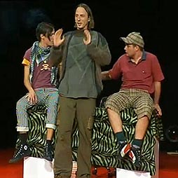 Noćna scena Hrvatskog narodnog kazališta u Osijeku: Tatjana Šuput, Multicro (Imamo svoje ljude), red. Robert Raponja