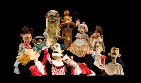 Lutkovno gledališče Ljubljana, Gledališča Koper, Slovenija: William Shakespeare, Romeo i Julija, red. Jaka Ivanc