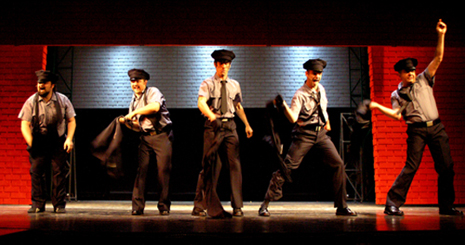 ZGK Komedija: Terrence McNally i David Yazbek, Skidajte se do kraja, red. Igor Mešin, foto: Demirel Pašalić