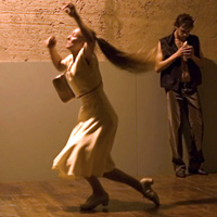 Čekaonica, red. Viliam Docolomanský; Eliska Vavrikova, Nast Marrero Garcia; photo: Tomas Karas