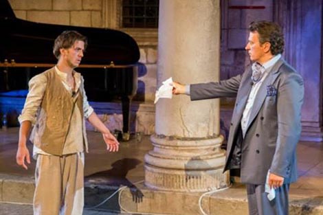 Festivalski dramski ansambl, Ivo Vojnović, Dubrovačka trilogija (Na taraci), red. Staša Zurovac