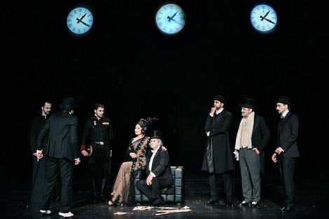 Slovensko narodno gledališče, Drama, Ljubljana, Miroslav Krleža, Gospoda Glembajevi, red. Ivica Buljan, foto: Peter Uhan