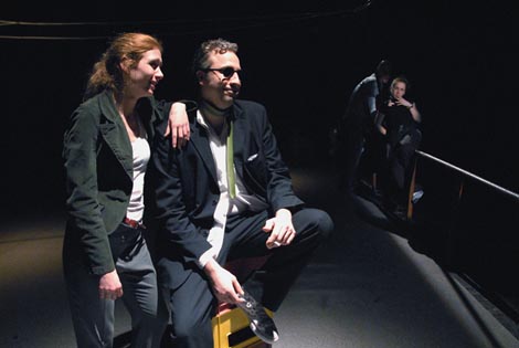 Srpsko narodno pozorište, Novi Sad, Srbija, Branko Dimitrijević Godo na usijanom limenom krovu, red. Nikola Zavišić