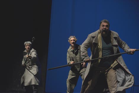 Jugoslovensko dramsko pozorište, Beograd: William Shakespeare, Hamlet, red. Aleksandar Popovski