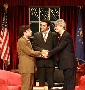 Ludens teatar, Koprivnica, David Mamet, Izbori, red. Dario Harjaček