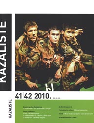 Kazalište, časopis za kazališnu umjetnost, gl. ur. Željka Turčinović, Hrvatski centar ITI UNESCO, br. 41/42, 2010.