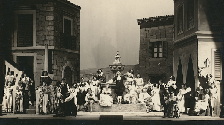 <em>Ljubovnici</em>, red. Tito Strozzi, HNK u Zagrebu, 1932. 