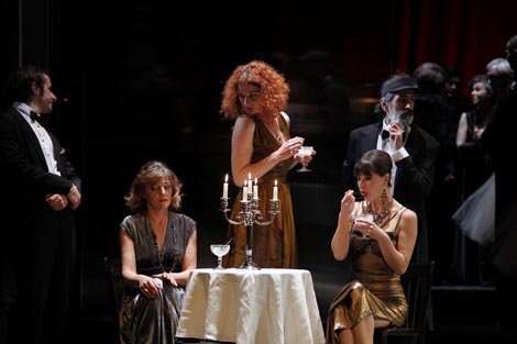 Hrvatsko narodno kazalište Ivana pl. Zajca, Rijeka, Hrvatska drama: Mihail Jurjevič Ljermontov, Maskarada, redatelj: Vito Taufer, foto: Dražen Šokčević