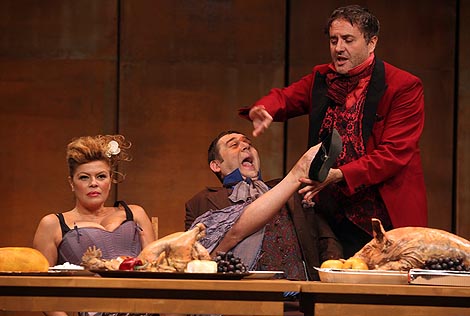 Satiričko kazalište Kerempuh, Zagreb: Nikolaj Vasiljevič Gogolj, Mrtve duše, red. Dražen Ferenčina, premijera 21. listopada 2011. 