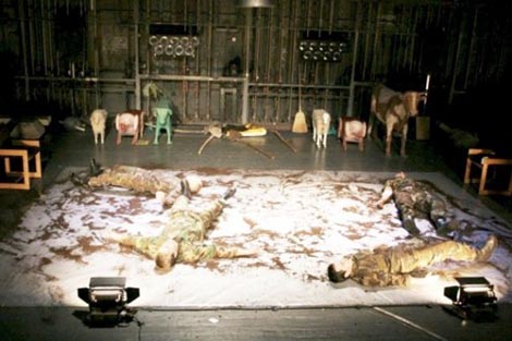 Bosansko narodno pozorište Zenica / Internacionalni teatarski festival MESS, Oliver Frljić, Pismo iz 1920., red. Oliver Frljić