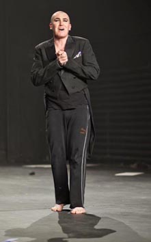 Fishamble, Dublin, Irska, Pat Kinevane, Silent, red. Jim Culleton, foto: Filip Trezner