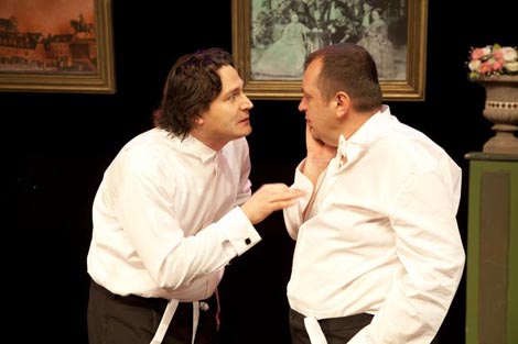 Glumačka družina Histrion, Zagreb, Ivica Krajač i Eugene Labiche, Škandal na vuglu Vlaške i Koturaške, red. Zoran Mužić