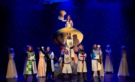 Zagrebačko gradsko kazalište Komedija: Eric Idle – John DuPrez, Monty Python s Spamalot, red. Igor Mešin, dir. Krešimir Batinić, foto: © Novković