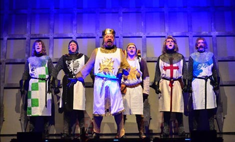 Zagrebačko gradsko kazalište Komedija: Eric Idle – John DuPrez, Monty Python s Spamalot, red. Igor Mešin, dir. Krešimir Batinić, foto: © Novković