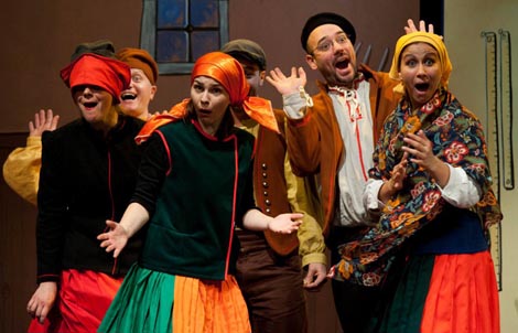 Gradsko kazalište mladih, Split: Braća Grimm, Stoliću, prostri se, red. Nina Kleflin