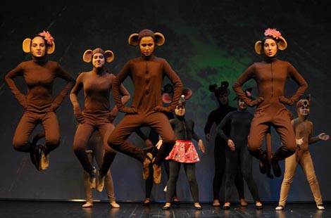 Gradsko kazalište mladih Split: Asja Kahle - Ingrid Flesch, Životnjski bal, red. Asja Kahle, Ingrid Flesh